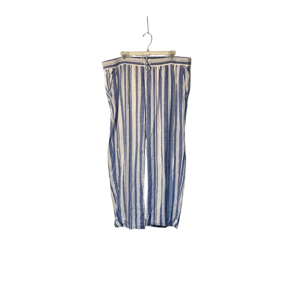 Old navy women’s high waisted crinkle gauze wide leg pants, XL - Picture 3 of 8